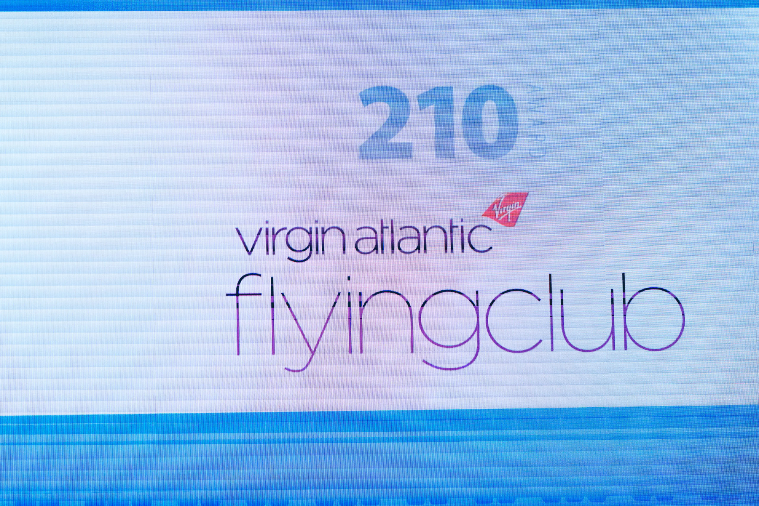 Virgin Atlantic 2101 Award